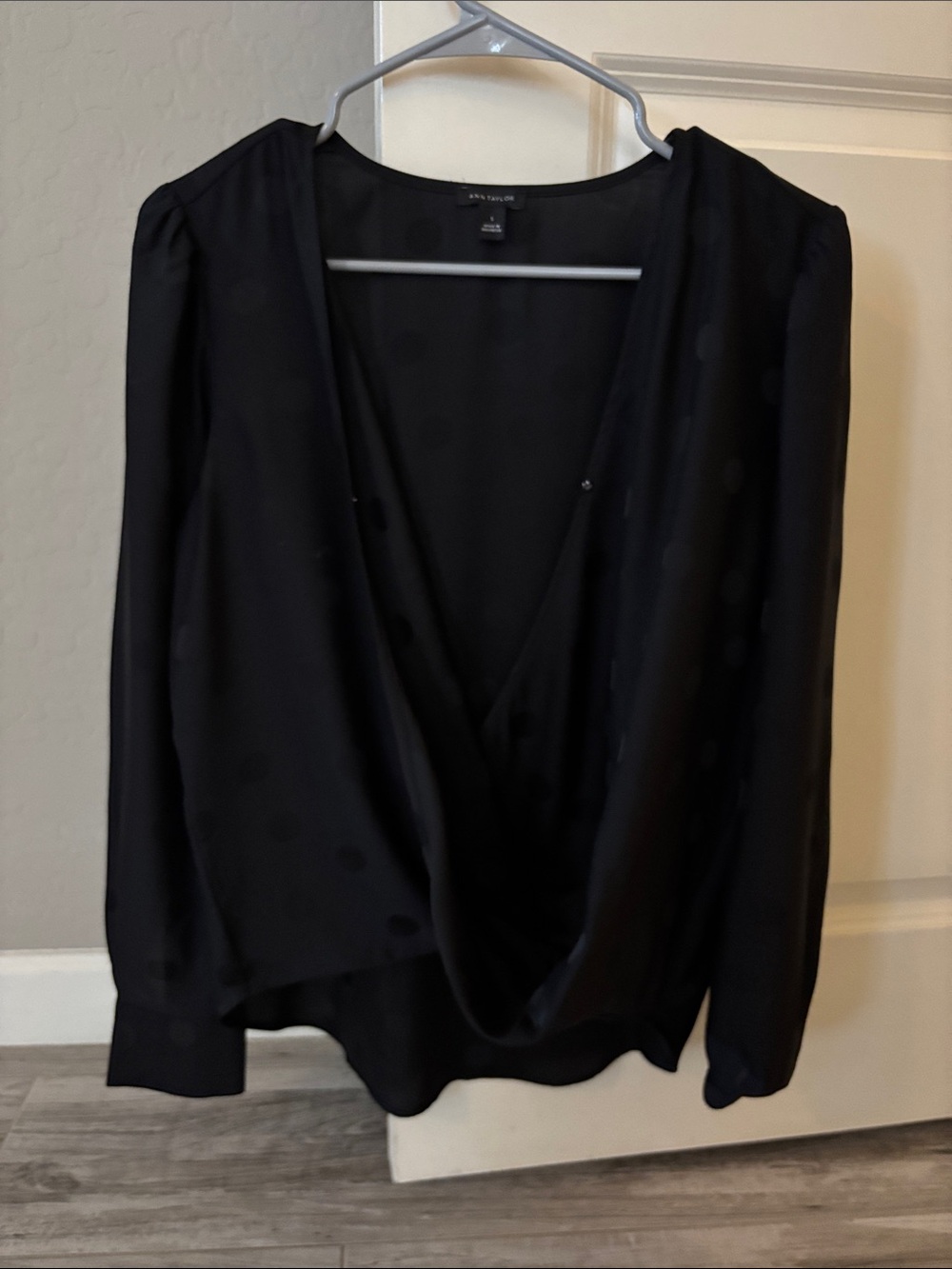 Ann Taylor Polka Dot Blouse